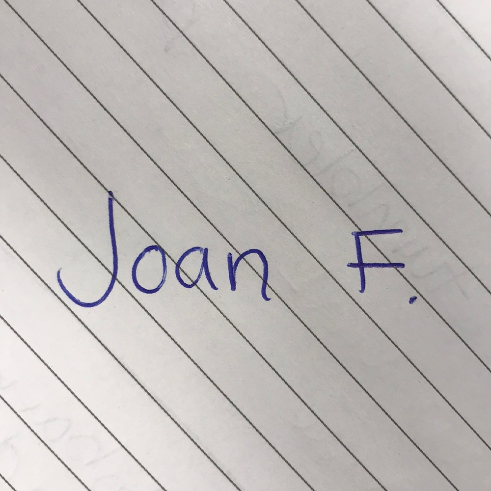 Reserved for Joan (via Cheryl)